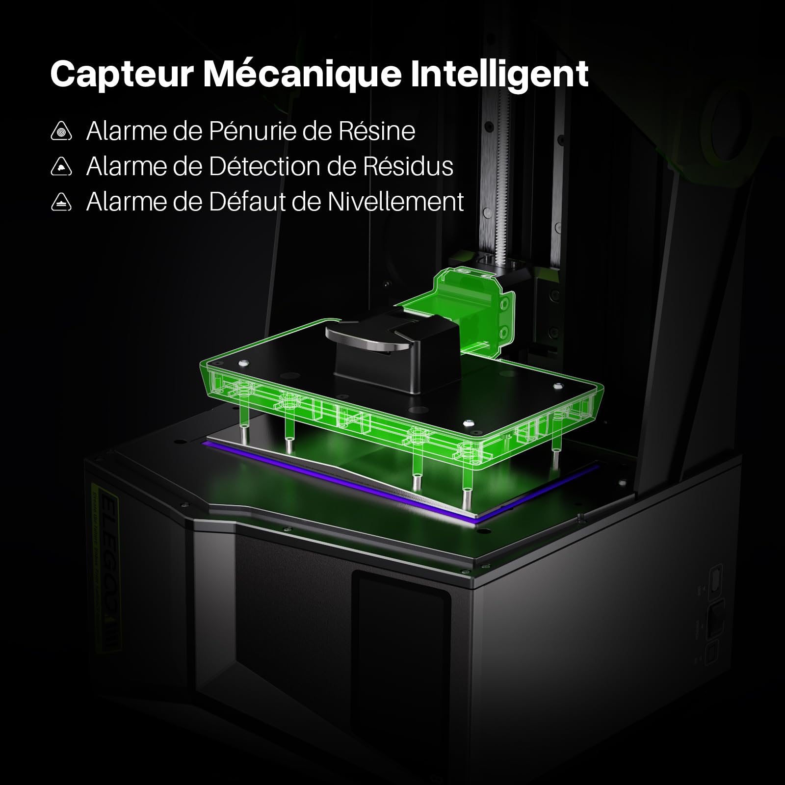 ELEGOO Saturn 4 Imprimante 3D Résine et Mercury Plus V3 Wash & Cure Station
