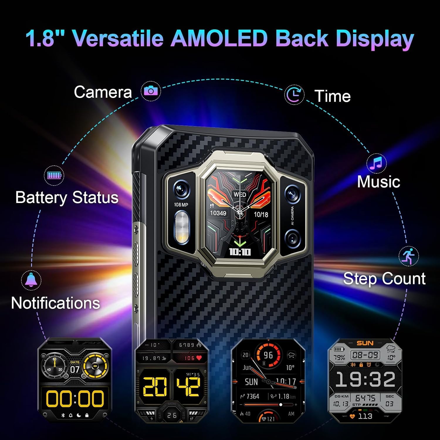 Amazon | OUKITEL WP30 Pro 頑丈なスマートフォン5G、24GB +512GB（TF