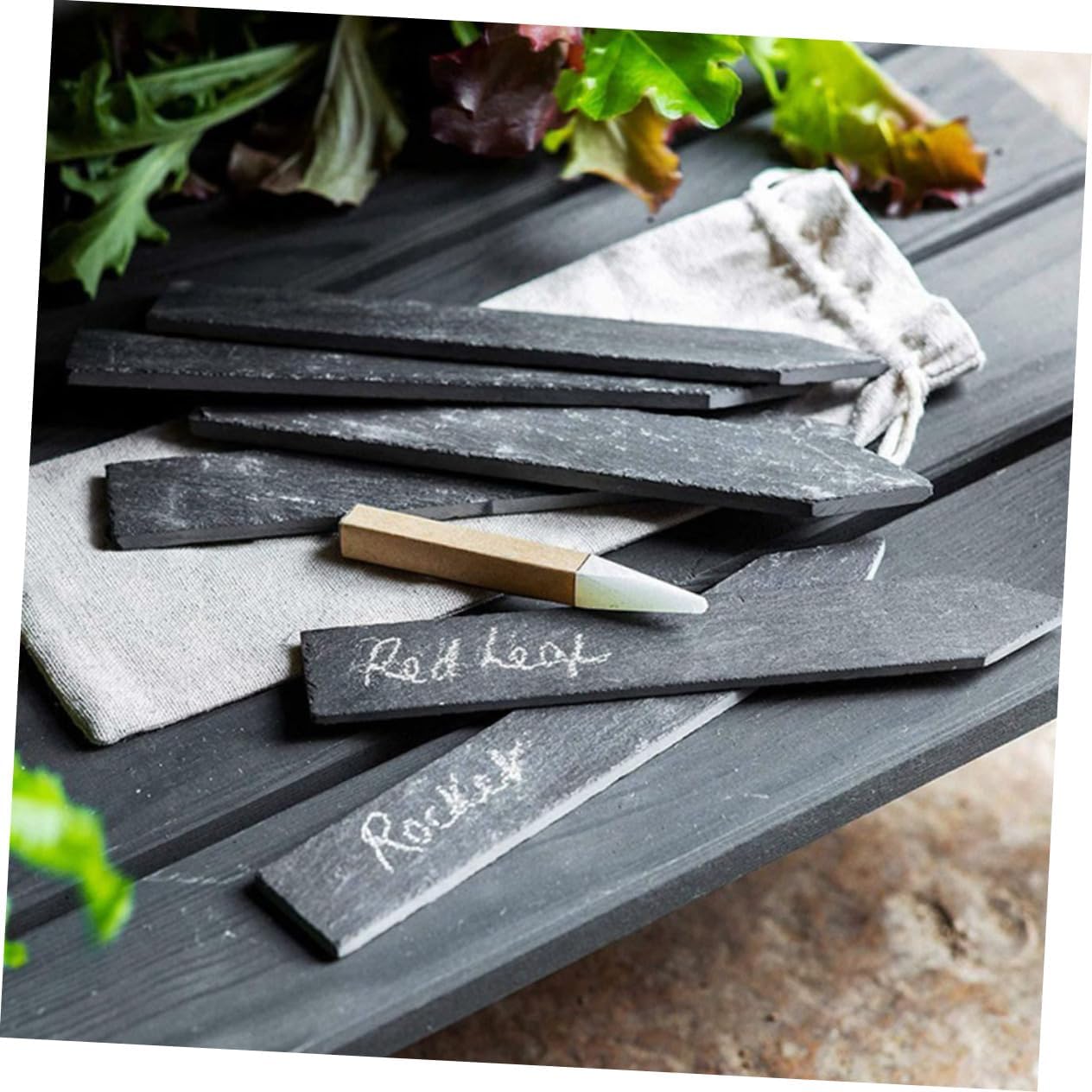 12Pcs Plant Labels Durable Garden Accessory for Use for Classifying Plants and Flowers Easy to Write and Insert