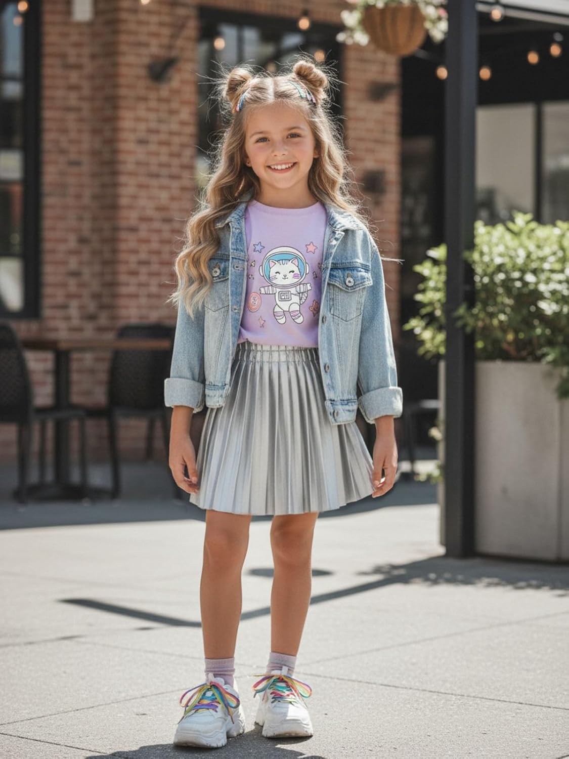 WELAKEN Girls Pleated Skirt – Toddler, Kids & Teen Sizes - Image 3