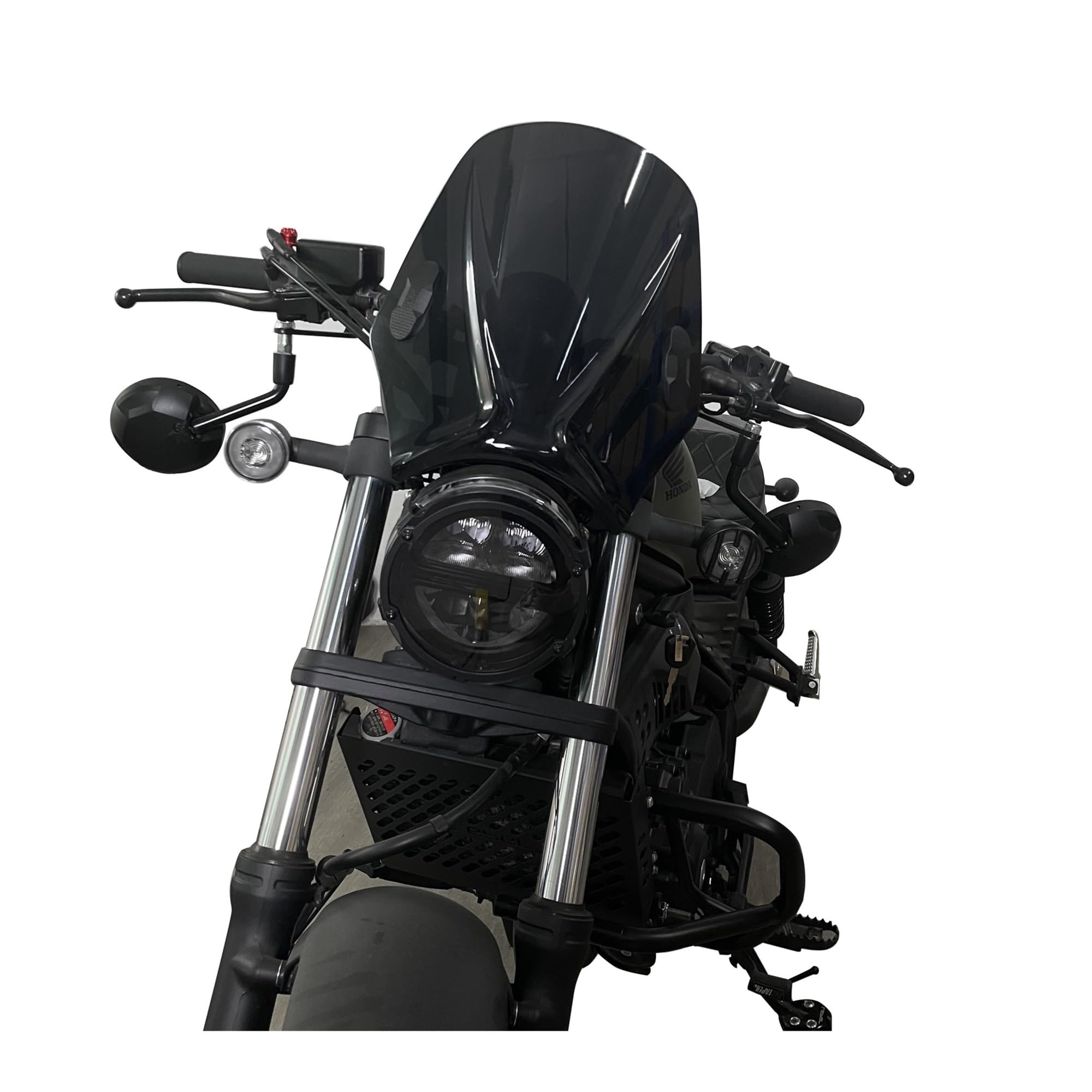 DAVBIR Deflettore Antivento Sportivo Compatto Personalizzato per Motociclette Universale per Yamaha Parabrezza Moto (Color : 09)