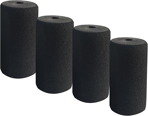 Reemplazo de rodillos de espuma para pies, almohadillas de espuma de repuesto, reemplazo de almohadilla de rodillo de espuma de pierna de tubo de