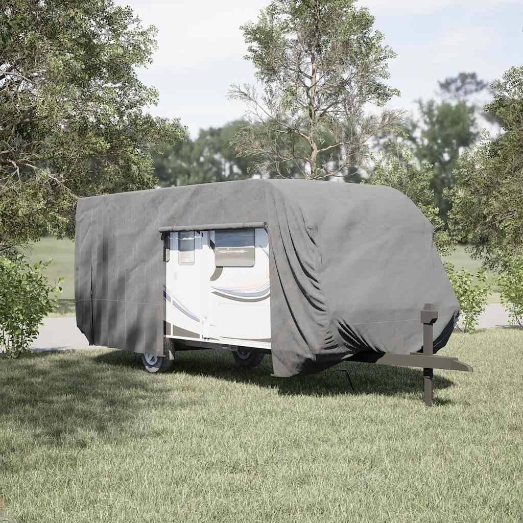 Funda para caravana (732 x 250 x 220 cm, tela no tejida, lona de protección para caravana, cubre vehículos para exteriores