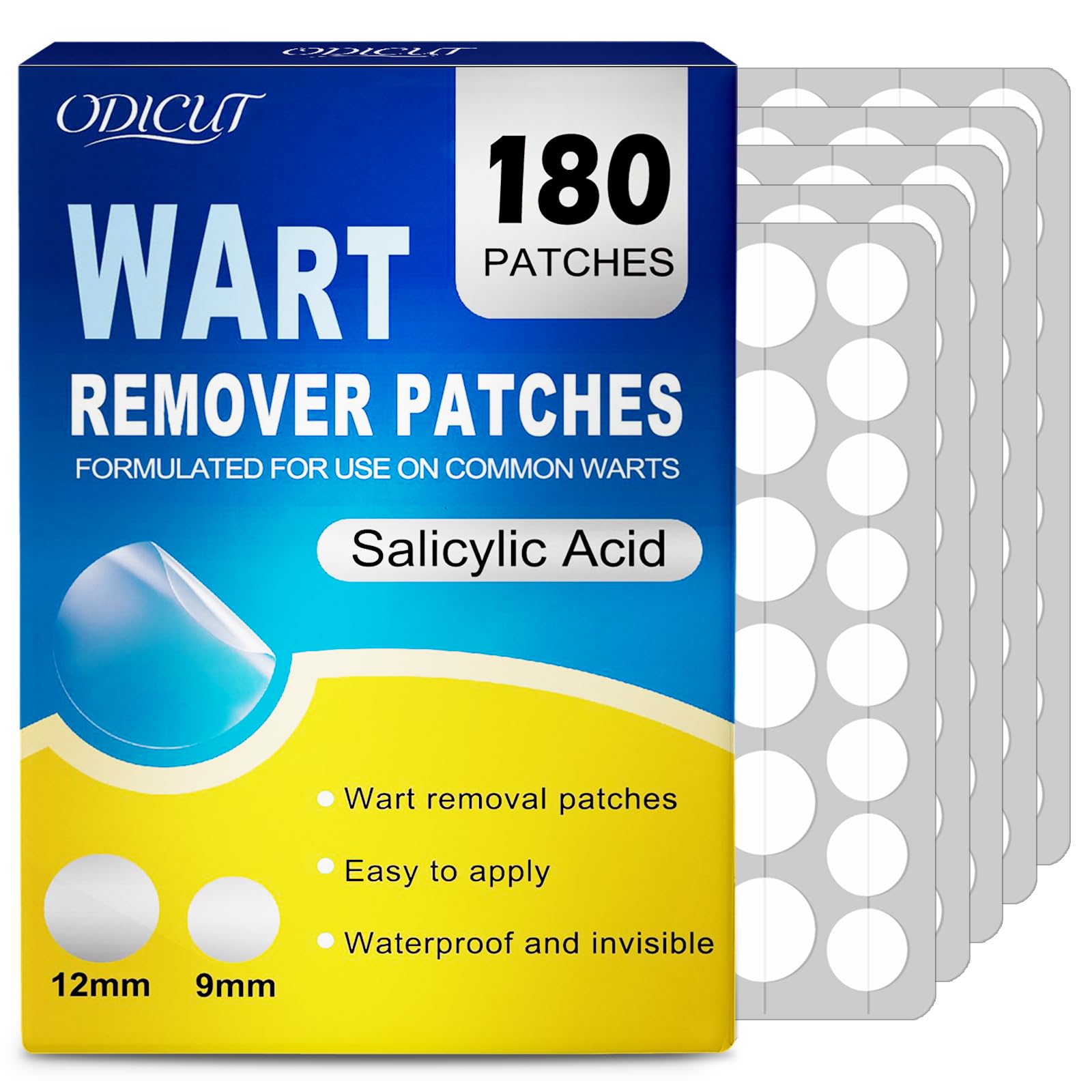 ODICUT Salicylic Acid Wart Remover Patches