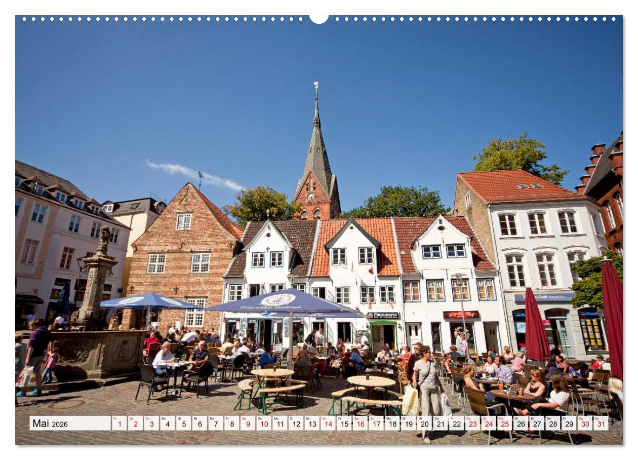 Schleswig-Flensburg (hochwertiger Premium Wandkalender 2026 DIN A2 quer), Kunstdruck in Hochglanz: Der wunderbare Region Schleswig-Flensburg im Norden der Republik. (CALVENDO Orte)