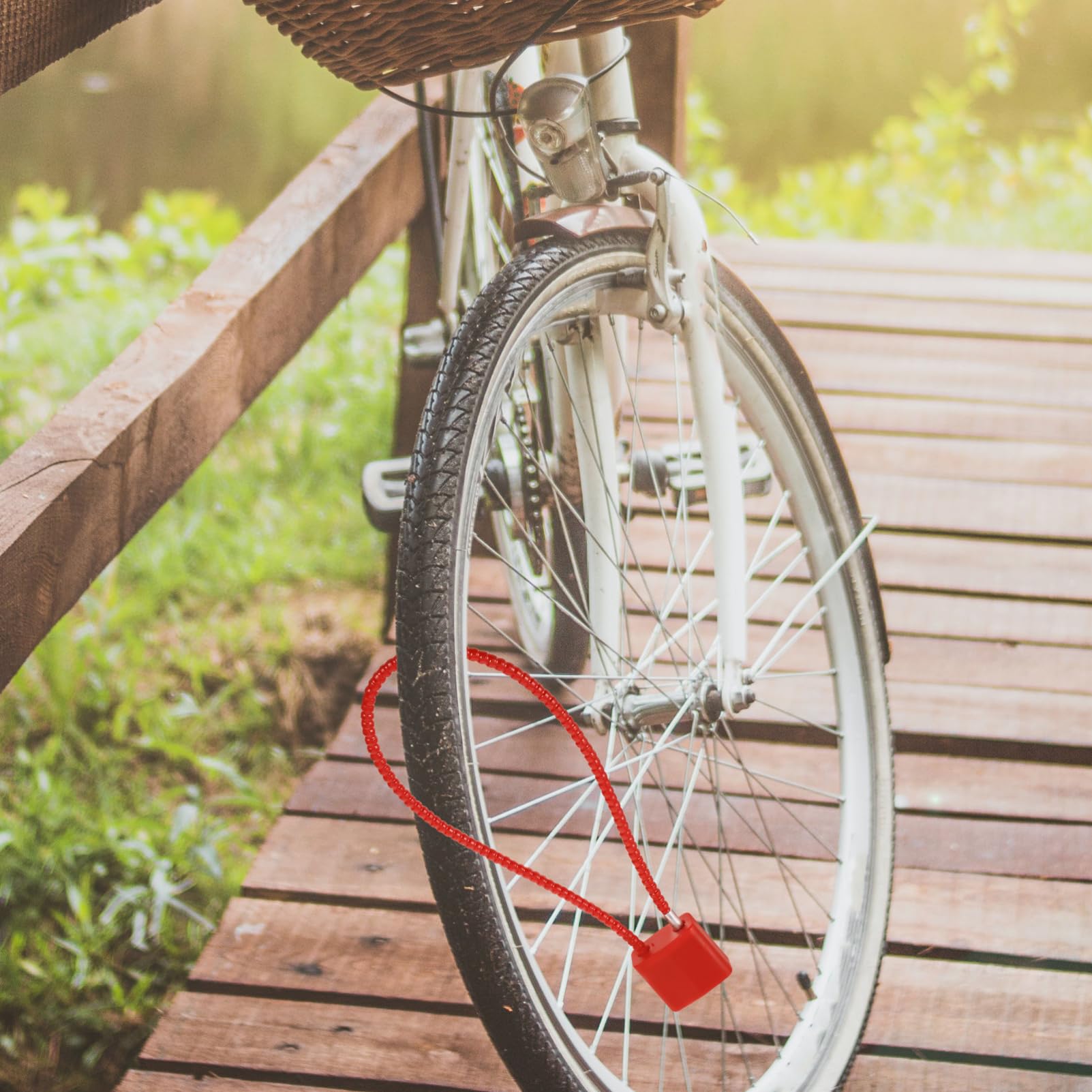 Operitacx 4 Pezzi Serratura Cavo per Sicurezza per Bici Design Compatto e Cavo per Uso e Sportivo