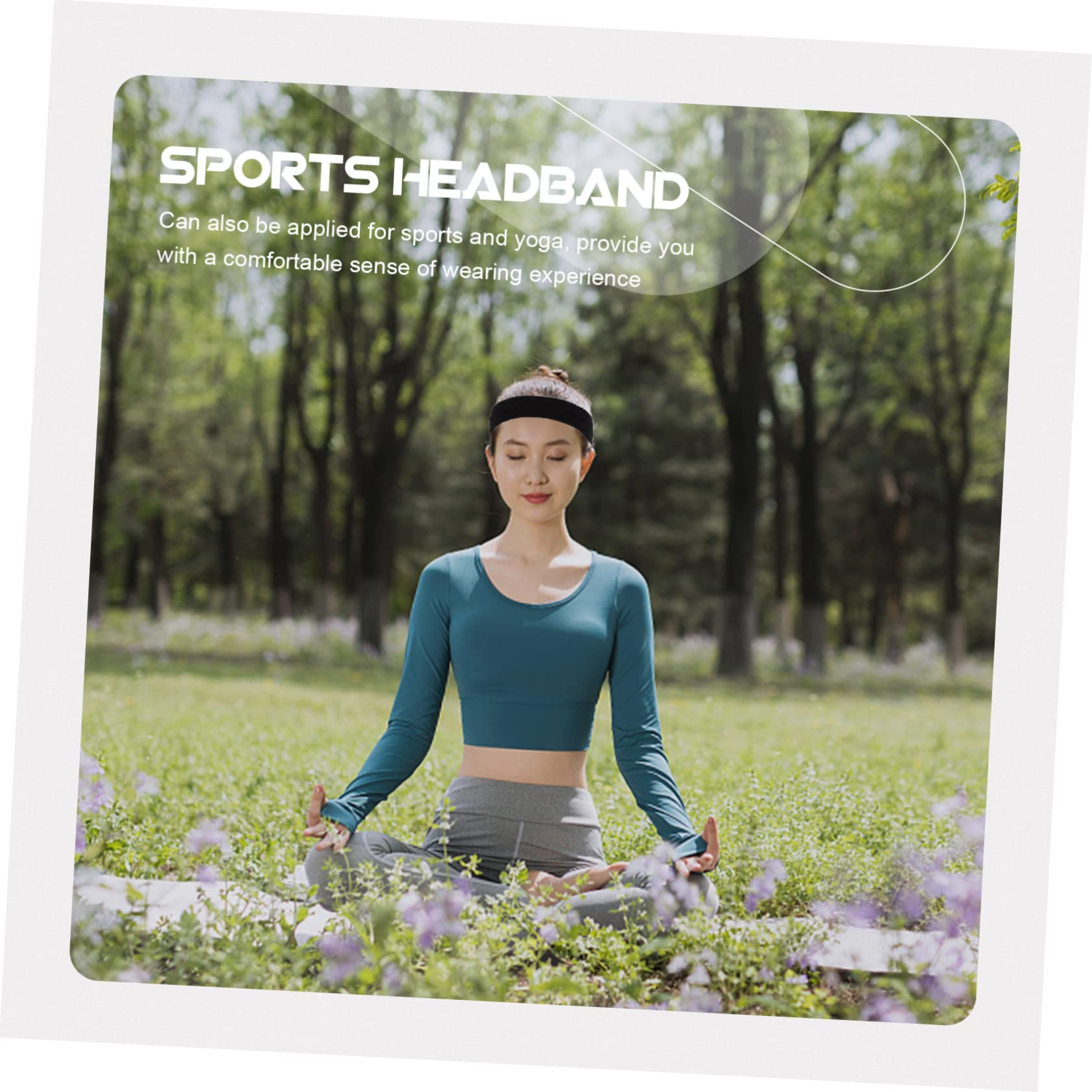 Mipcase 25pezzi Fasce Sportive Assorbenti Per Sudore Fasce Per Yoga e Fitness Comode e Leggere Per Corsa e Allenamento Design Elegante e Pratico
