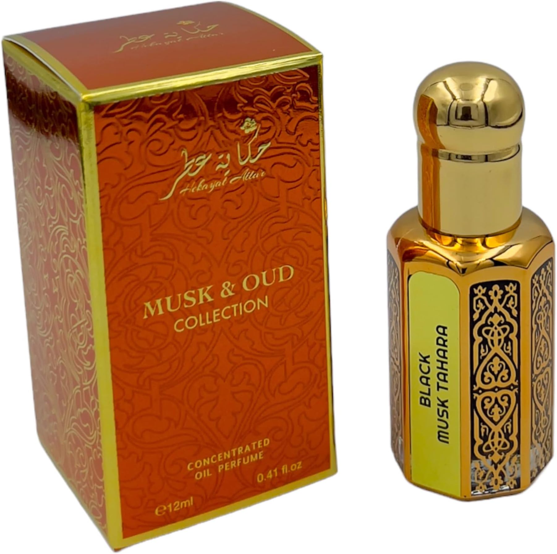 BLACK MUSK TAHARA 12 ML CONCENTRATED OIL PERFUME | MUSK & OUD COLLECTION