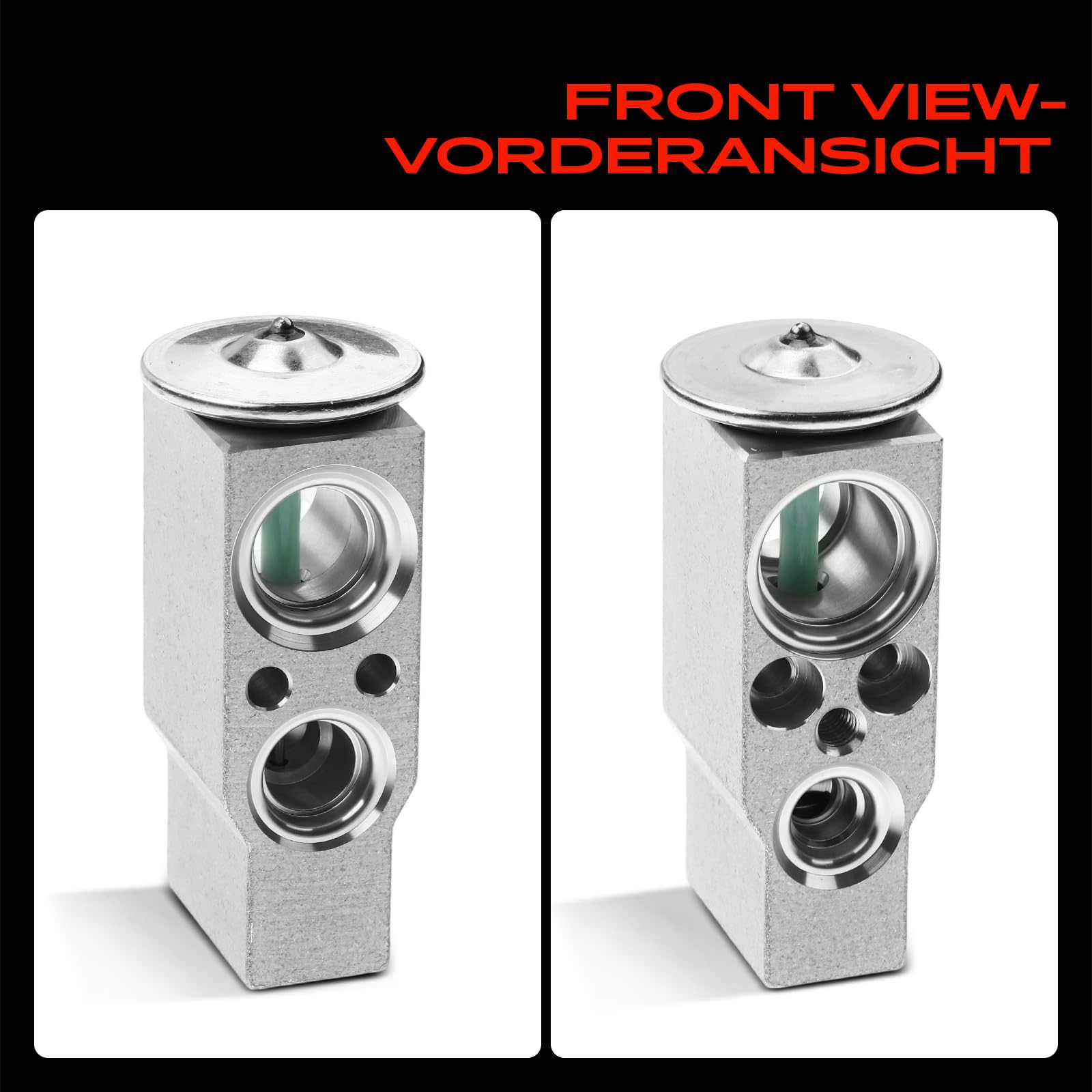 Frankberg Válvula de expansión Aire acondicionado Compatible con 206+ 2L 2M 1.4L 206 CC 2D 2.0L Kangoo KC0/1 1.2L 206 CC 2D 1.6L C3 I FC FN 1.4L Replace# 95514511