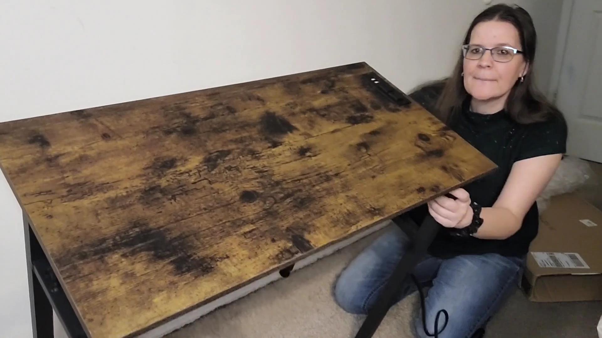 Amazon.com: TEMI Small Computer Desk Folding Table - 35.8