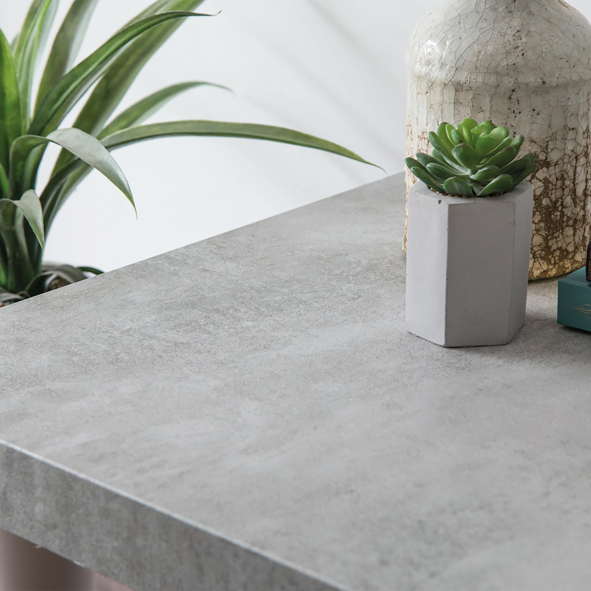 Vinyl Warehouse.co.uk Grey Vinyl Warehouse 15M X 67Cm D-C-Fix Concrete Stone Sticky Back Vinyl Furniture & Kitchen Wrap (200-8291)