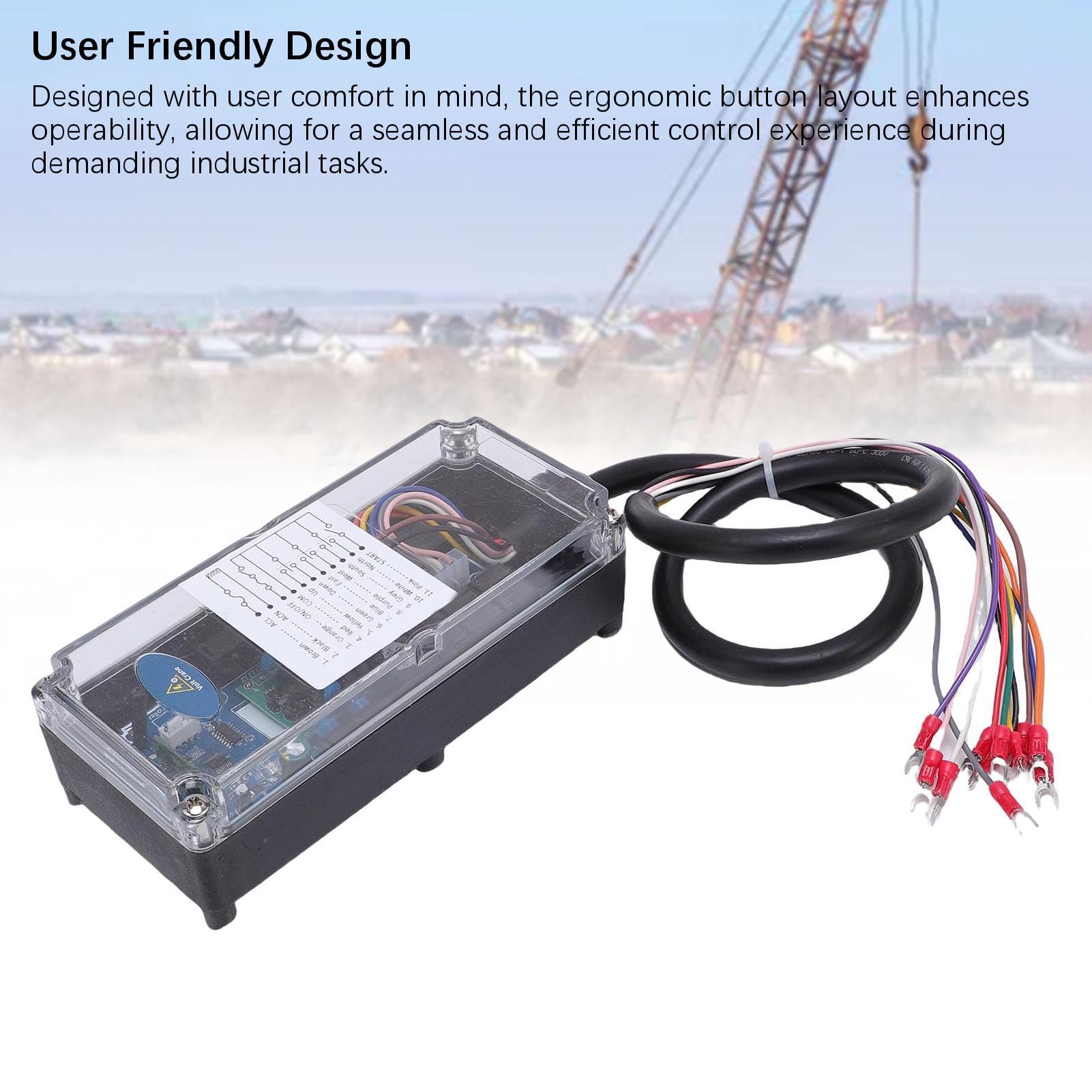 Remote Drahtlose wasserdichte Crane Control 8 Industrielle Fernbedienung Polypast