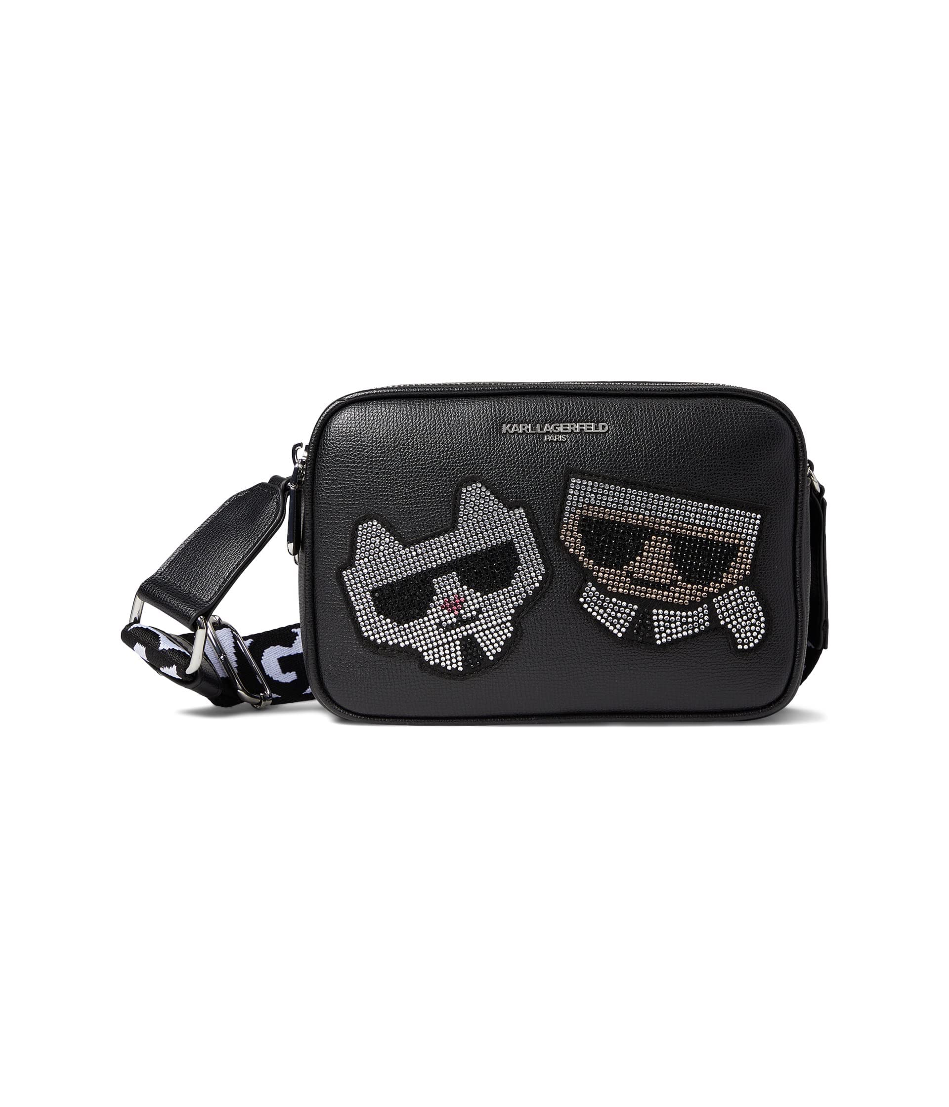KARL LAGERFELD womens Maybelle Choupette Crossbody