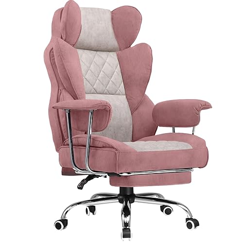 COMHOMA Big and Tall Gaming Chair with Pocket Spring Lumbar