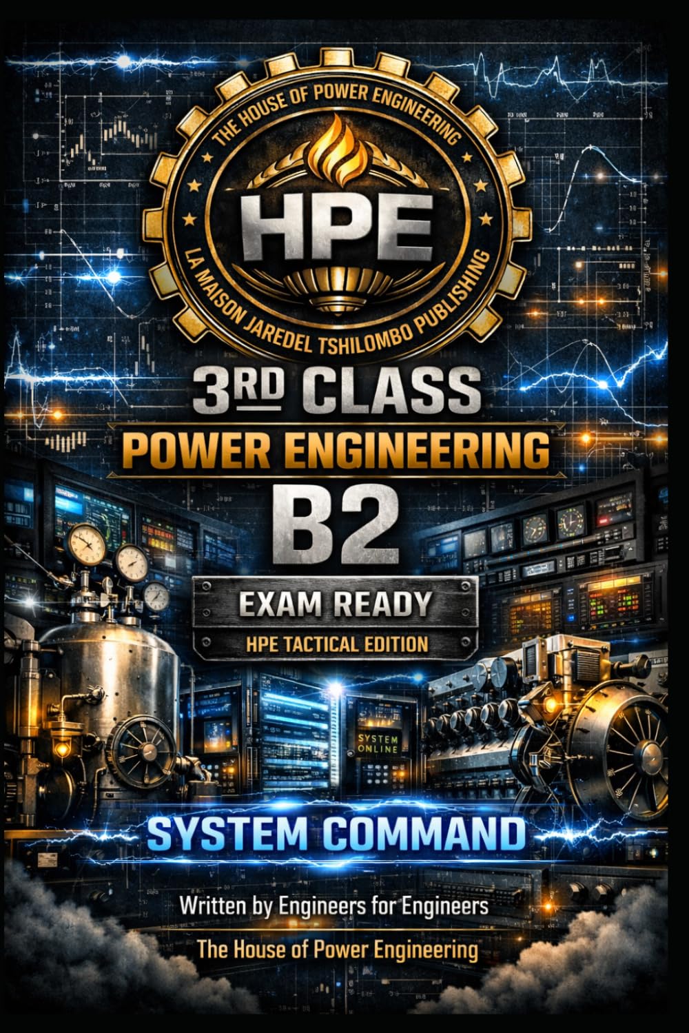 3RD CLASS POWER ENGINEERING B2 EXAM READY – HPE TACTICAL EDITION: SYSTEM COMMAND; Written by Engineers for Engineers.