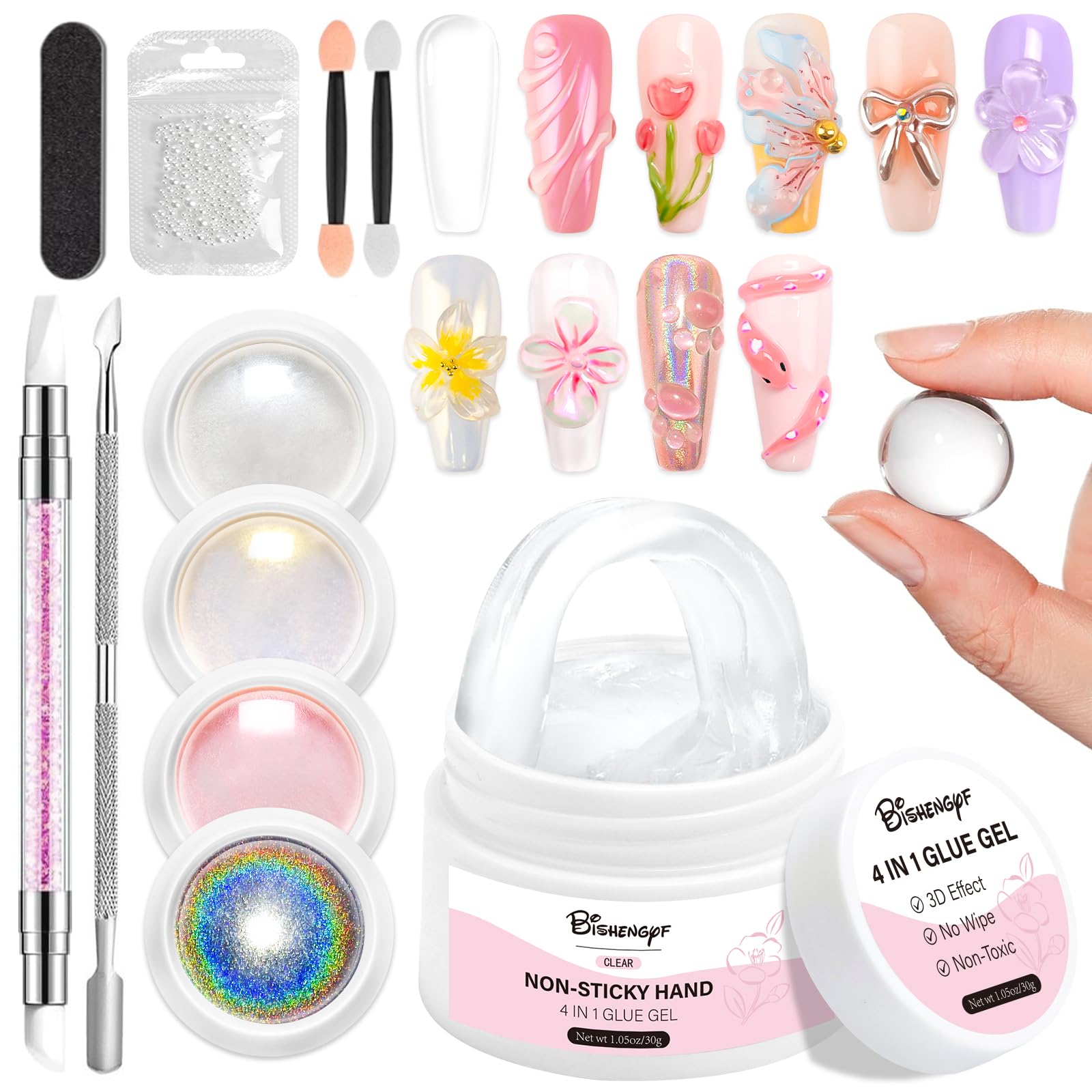 Solid Builder Gel for Nails BISHENGYF
