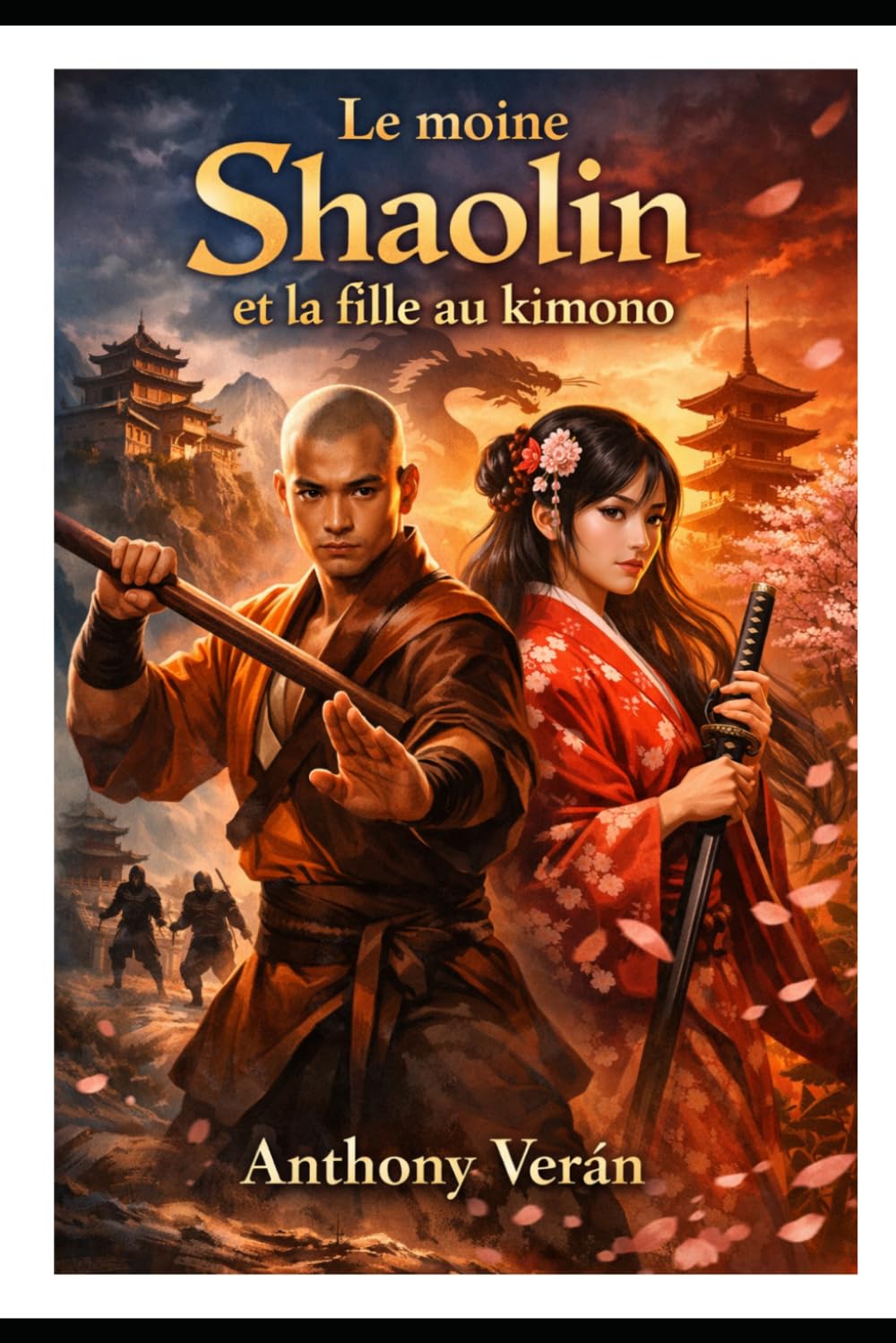 Le moine Shaolin et la fille au kimono