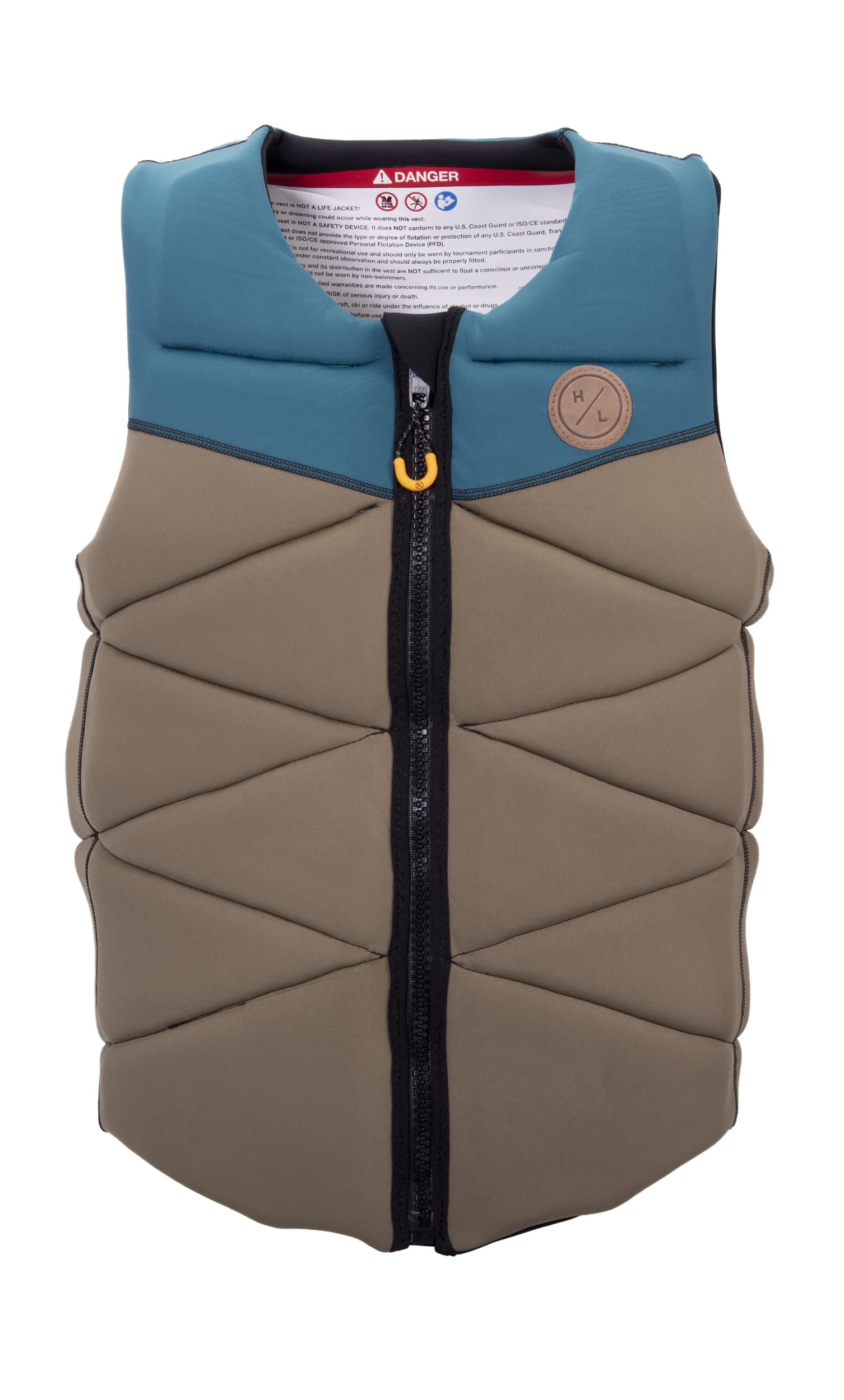 Hyperlite Riot NCGA Mens Wakeboard Vest Olive/Emerald Sz S