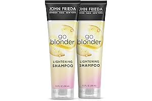 John Frieda Blonde Shampoo: The Go-Blonder Lightening Shampoo for Enhanced Radiance