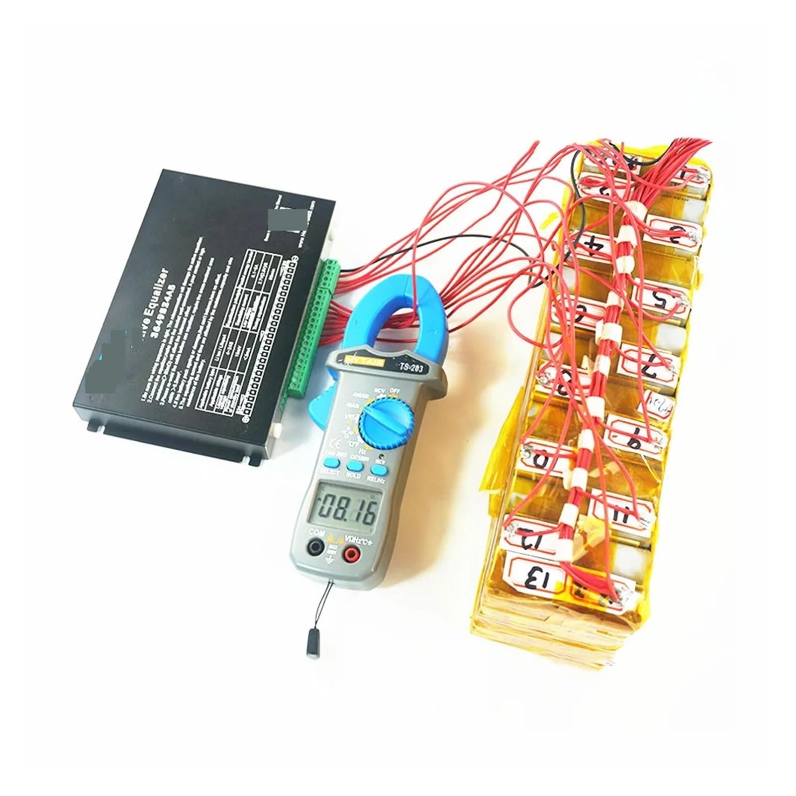 Batteria Equalizer 5A 8A Equalizzatore Attivo Bilanciatore Regola Errore di Tensione del Pacco Batteria 4~24S Equalizzatore Attivo Bilanciatore della Batteria al Litio(4S-24S 5A with Case)
