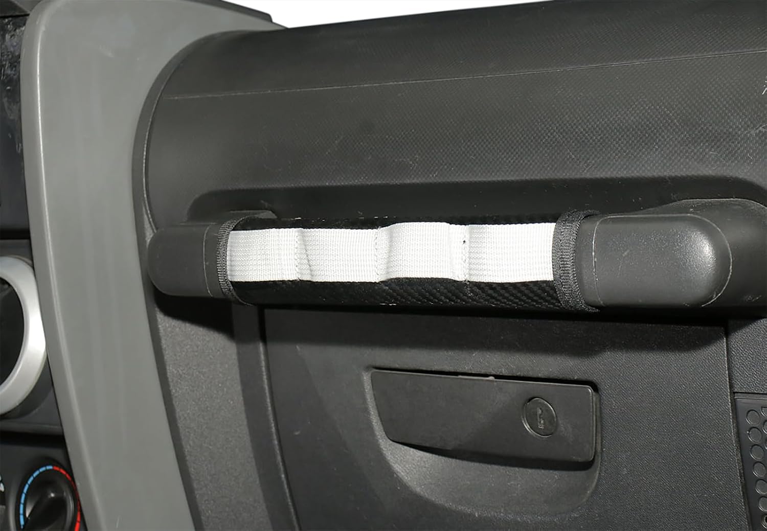 Co-Pilot Grab Bar Handle Cover Passenger Grab Bar Protector Pad Mat Compatible with Jeep Wrangler JK 2007 2008 2009 2010 Interior Accessories