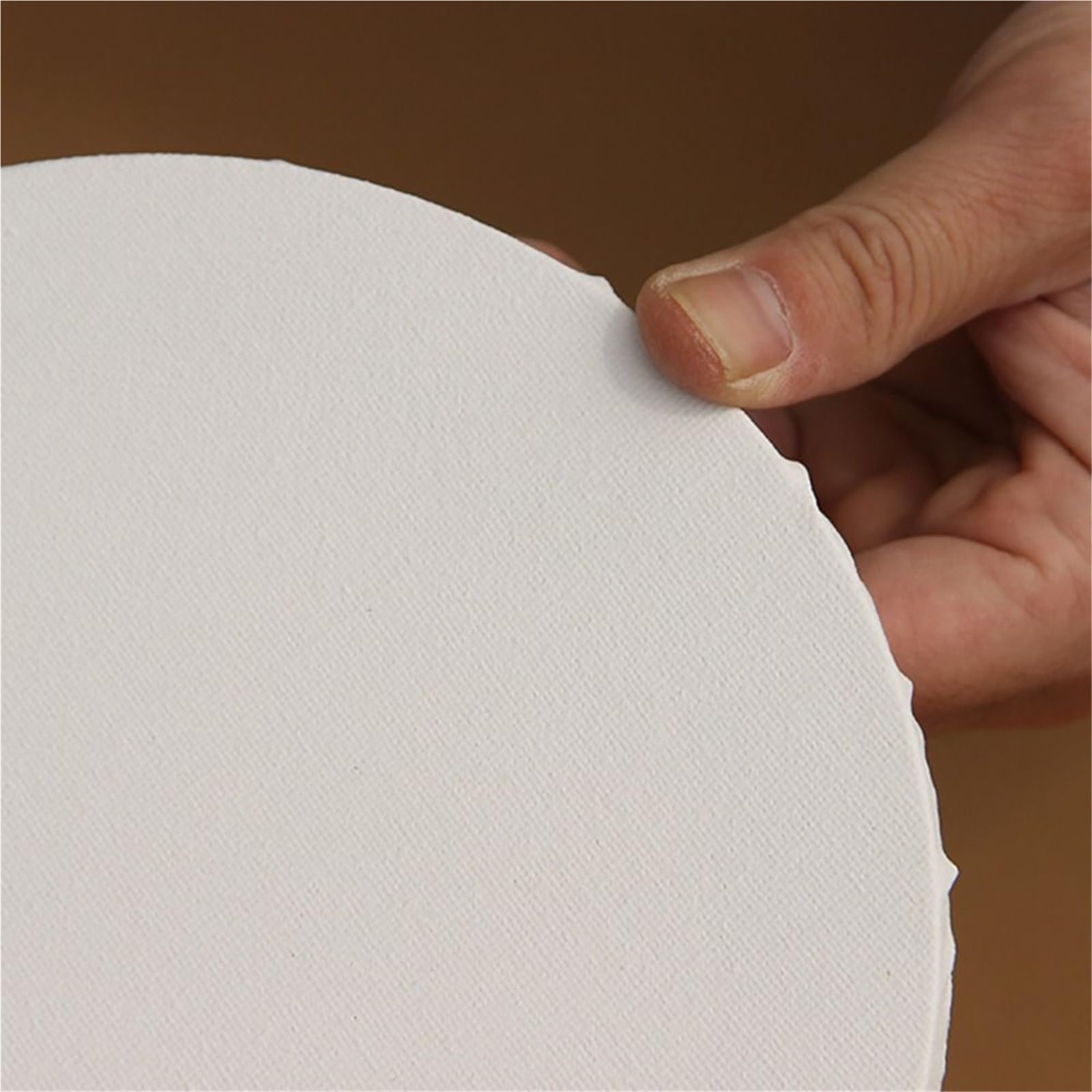 6 Stück 20/30 cm runde Leinwand-Maltafeln Für DIY