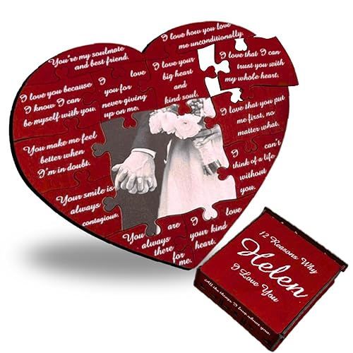Personalized 12 Reasons Why I Love You Puzzle – Custom