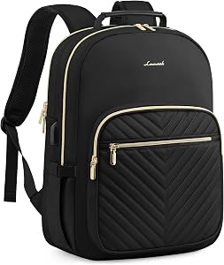 LOVEVOOK Laptop Backpack For Women Men Business Travel Computer Backpack Teacher Nurse Bags