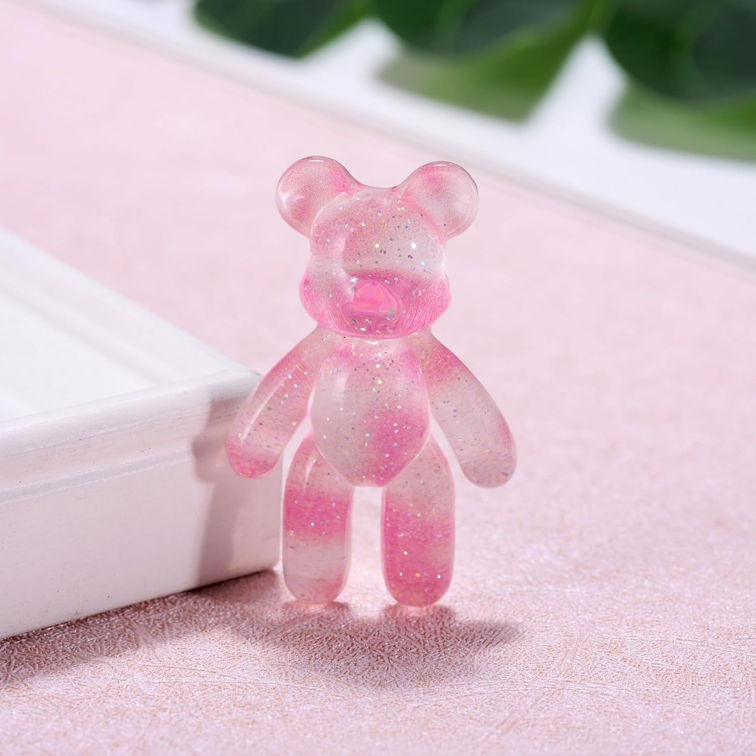 Aesnefe Pocket Bear Hug, Anxiety Relief Gifts, Mental Health Positivity Gift for Men Women, Autism Fidget Gifts, Stress Relief Gift for Her, Thoughtful Present for School Anxiet, Light Pink