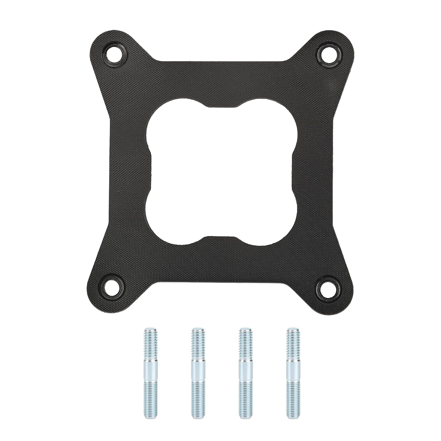 9265 Carburetor Gasket Replacement for Edelbrock Performer Intake & Holley 4150 Carb Heat Insulator Spacer with 4-Studs