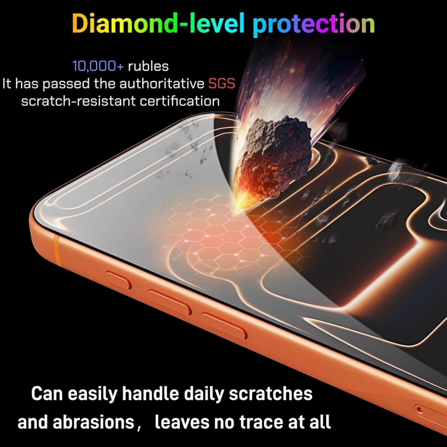 9H+ Tempered Glass for iPhone 17 Screen Protector [6.3inch] ,2Pack Fast Alignment Tray,Military-grade HD Drop-resistant Fast Installation ,Full coverage Compatible with iPhone 16 Pro Screen Protector