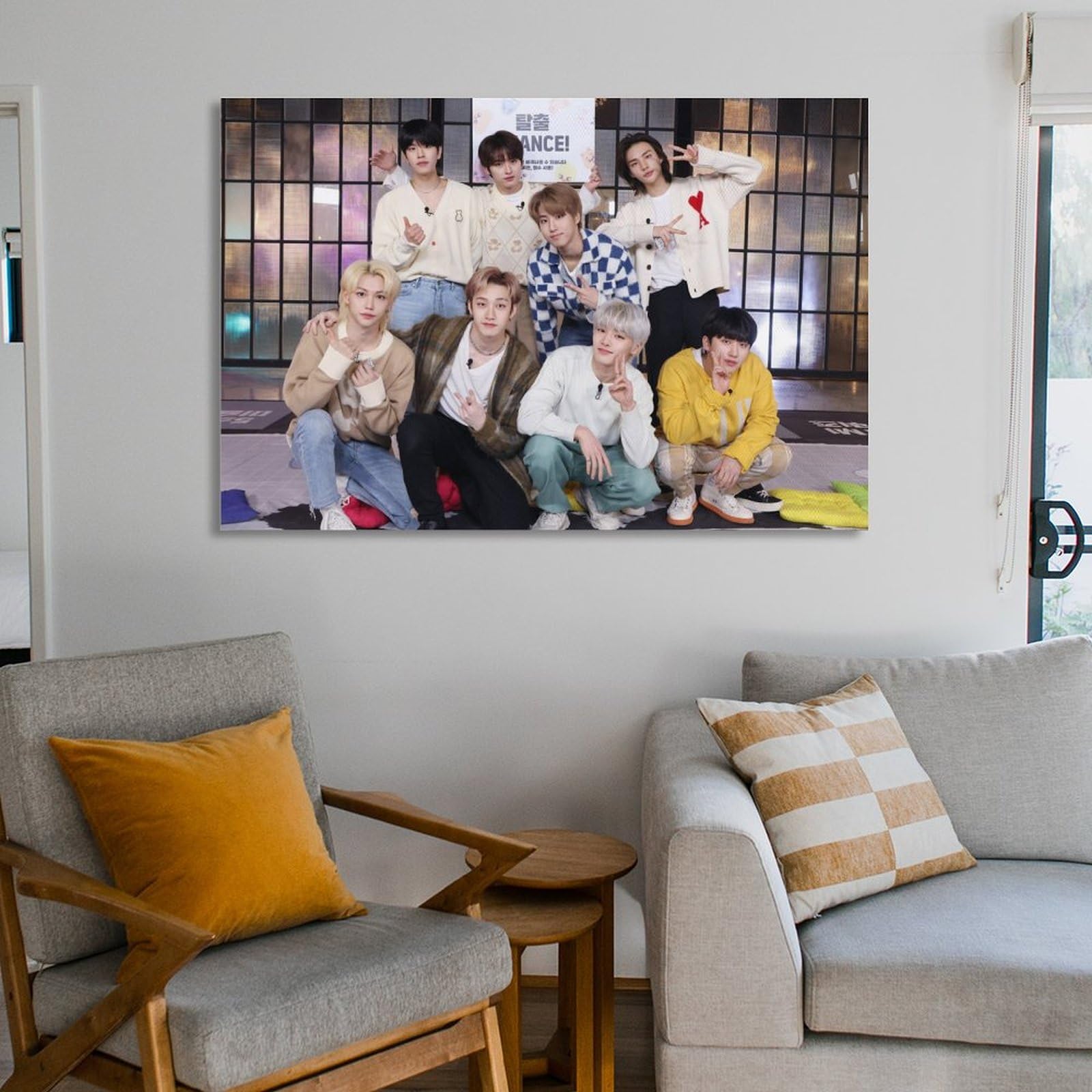 Toile Déco Anime Stray Kids Skzoo - Impression Murale Moderne Sans Cadre 20x30 Cm - 4