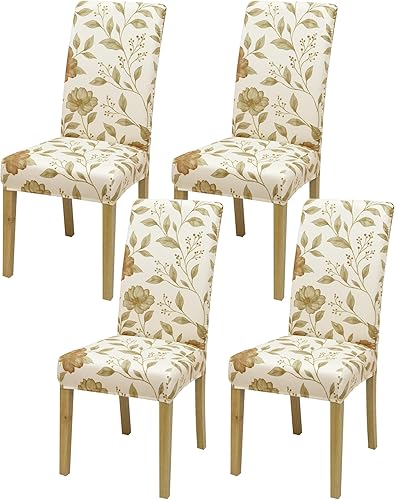 Miniatura 153 de Fundas para sillas de comedor, juego de 2 fundas para sillas de comedor o cocina, lavables, protectoras, para sillas Parsons, para el hogar