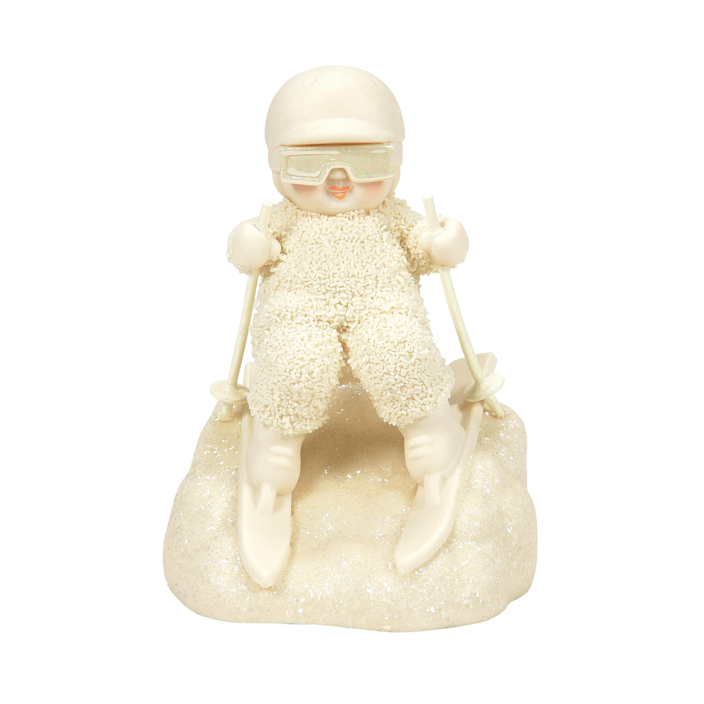 Figurine Snowbabies Ski Bum Department 56 le cadeau idéal d'hiver