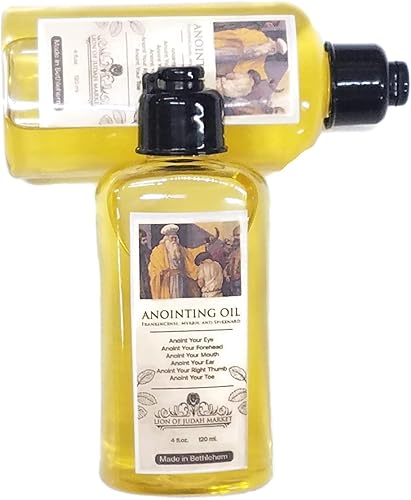 Lion of Judah Market Unción Aceite con Incienso Mirra Spikenard Auténtica Fragancia 120 Ml