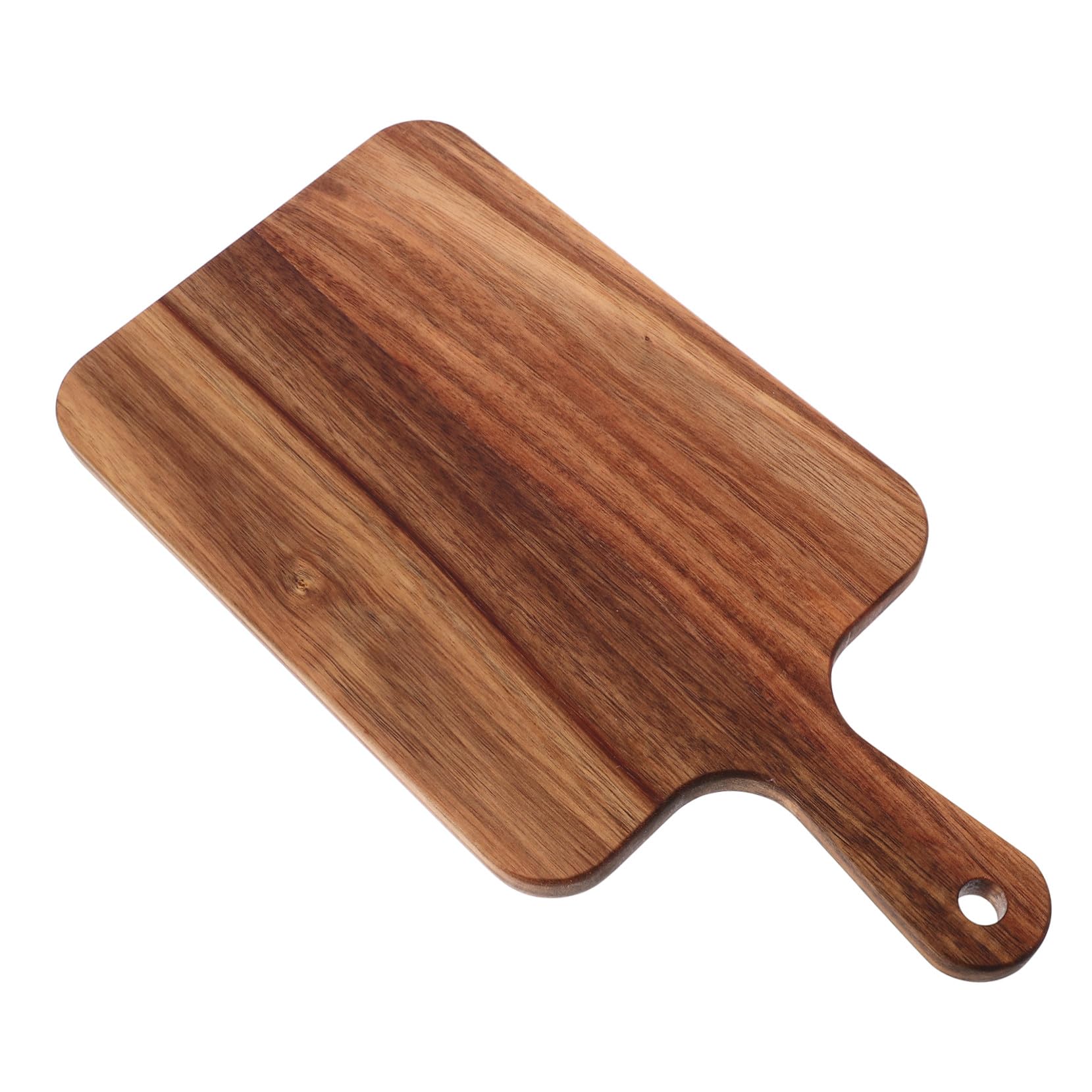 Tagliere in Legno con Manico Tagliere Doppia Faccia per Cucina e Pizza