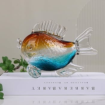 魚のガラスオブジェ 楽天市場】ガラス オブジェ 金魚 さかな フィッシュ 魚