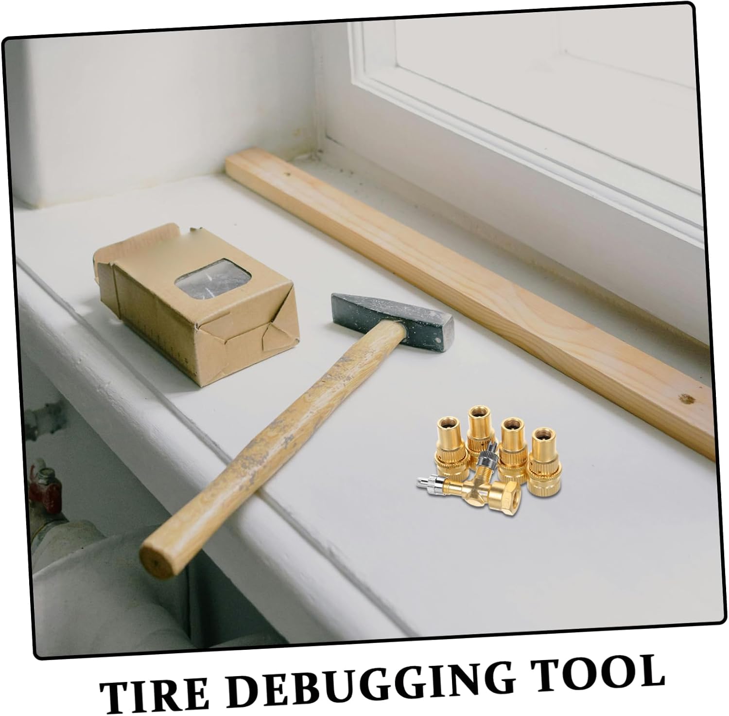 Adjustable Tire Deflator Tool Suvs Motorbikes and Accurate Tire Pressure Bleeder Valve Kit for