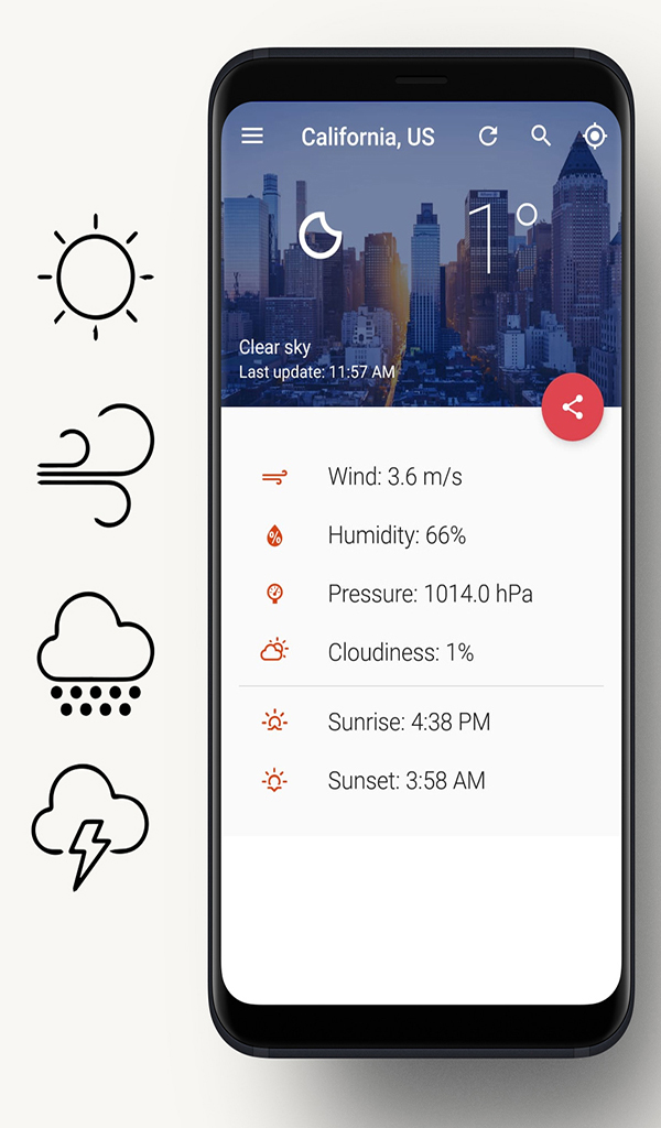 Weather Forecast, Maps, Radar, Widgets & AlertsAmazonアプリストアのアプリ