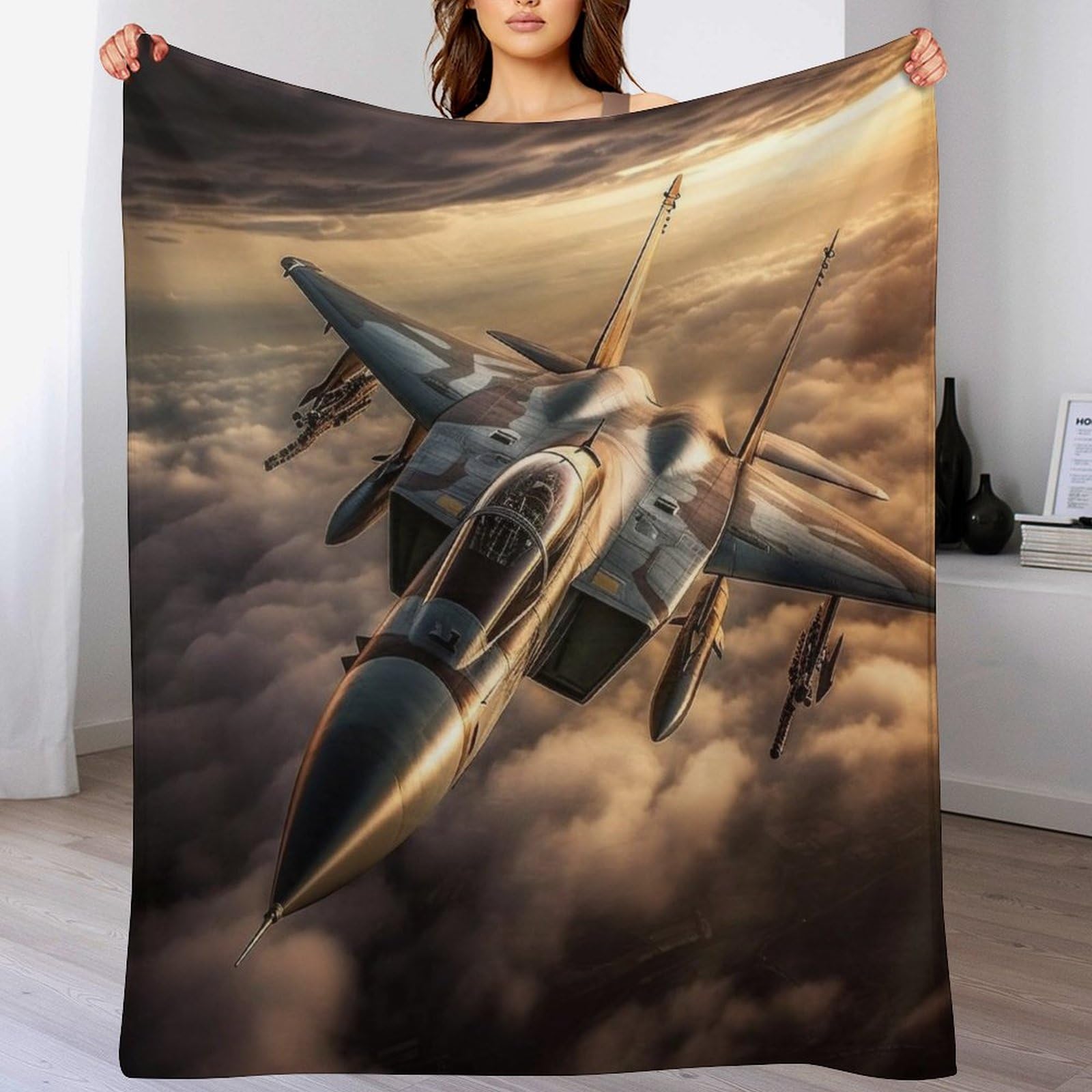 Manta de forro polar para sofá y tardes de cine con tejido mullido de 180x200