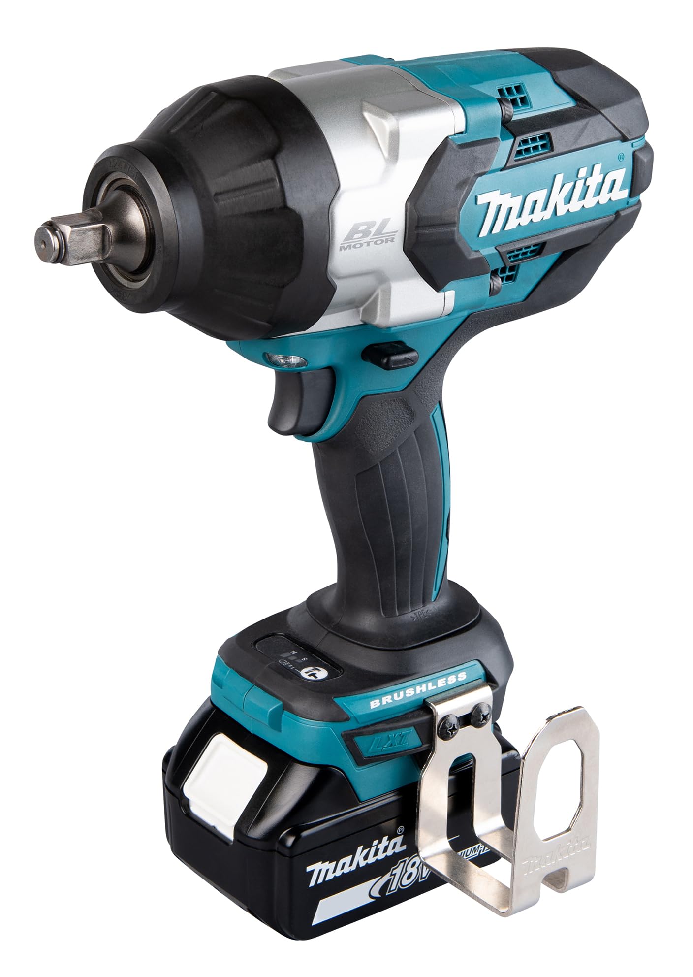 Makita DTW1002RTJ Akku-Schlagschrauber 18 V / 5,0 Ah, 2 Akkus + Ladegerät im MAKPAC