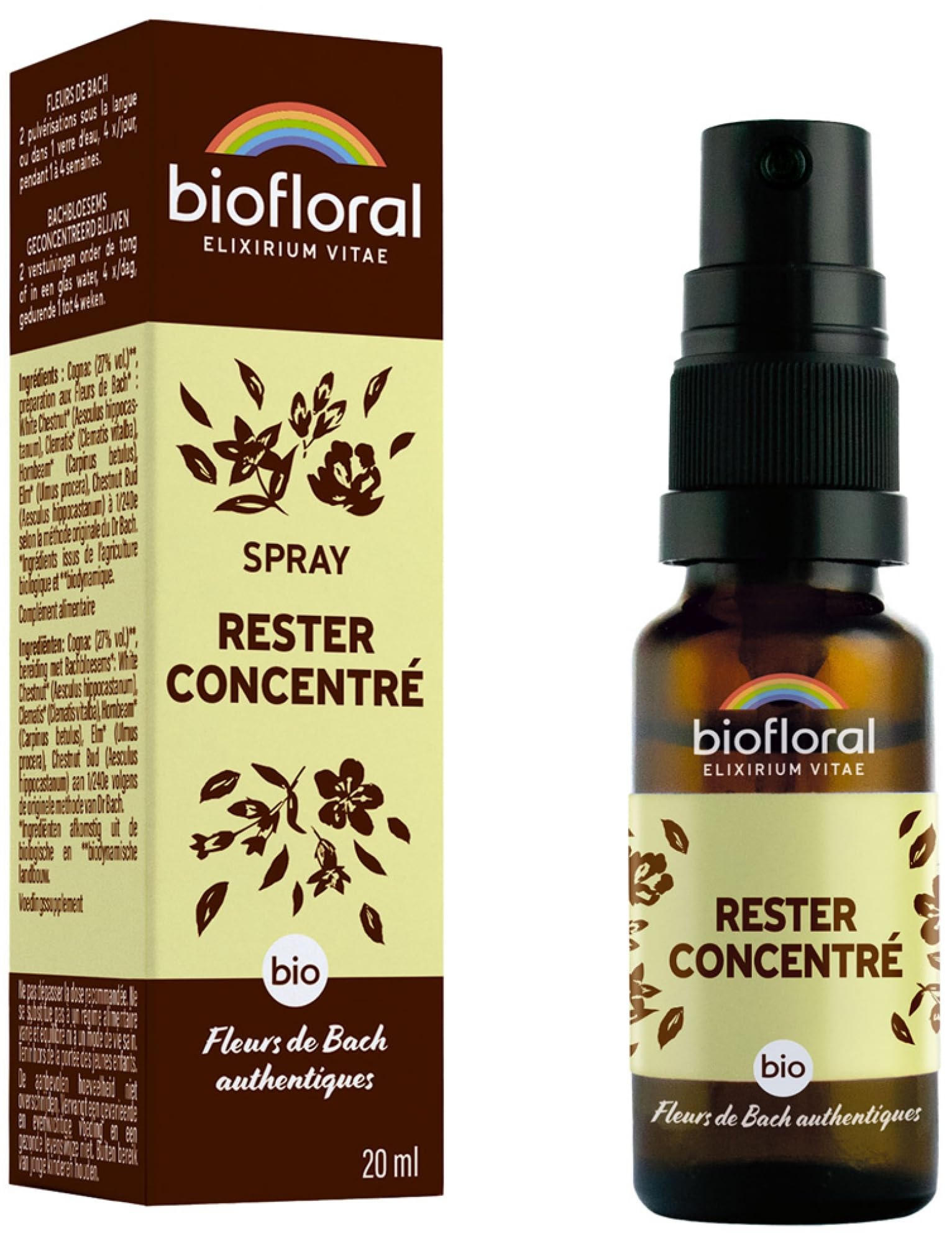 Biofloral Organic Concentrated Staying Spray 20 ml