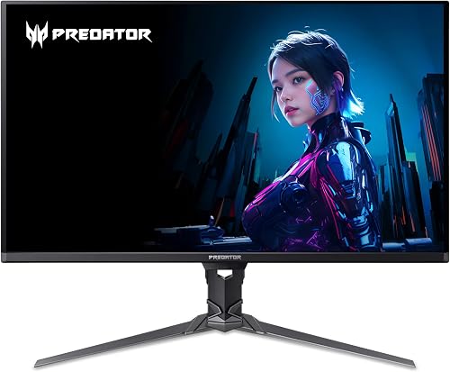 Acer Predator X 31.5 inch 4K Gaming Monitor 80 cm (31.5 Zoll), OLED, 240Hz, HDR1000, 2xHDMI (2.1) + 1xDP (1.4), Lautsprecher, H?henverste (UM.JXXEE.501) - 8