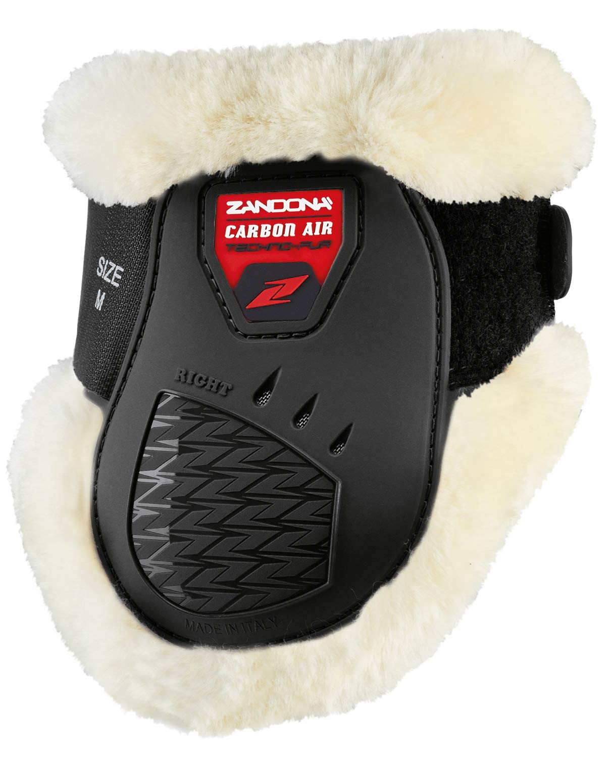 Zandonà Protector de los pies para Caballos jóvenes Carbon Air Techno-Fur