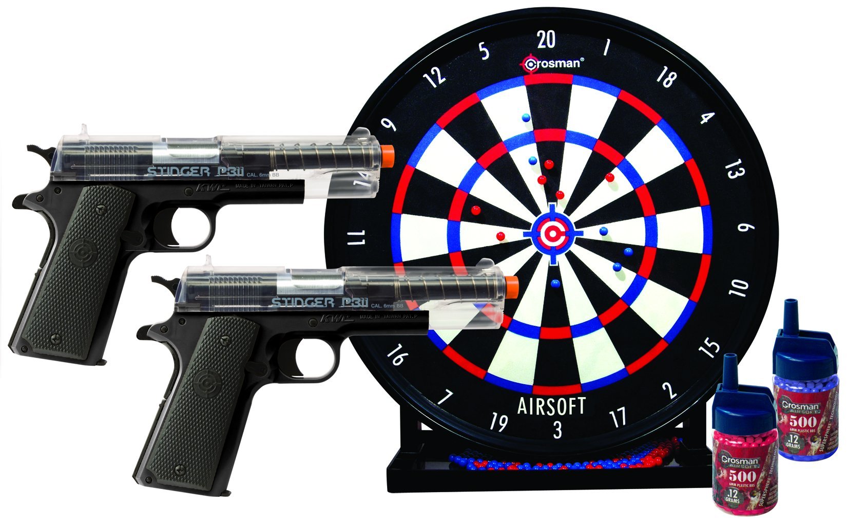 Game Face Spring-Powered Airsoft Pistol Kit