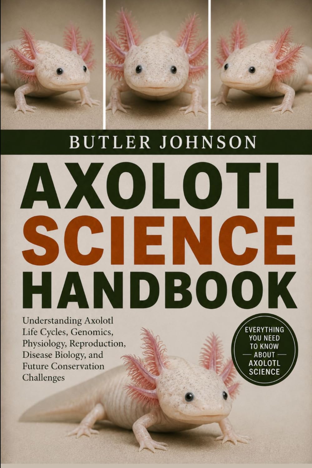 AXOLOTL SCIENCE HANDBOOK: Understanding Axolotl Life Cycles, Genomics, Physiology, Reproduction, Disease Biology, and Future Conservation Challenges