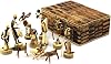 Global Crafts Banana Fiber Nativity Set - Kenya
