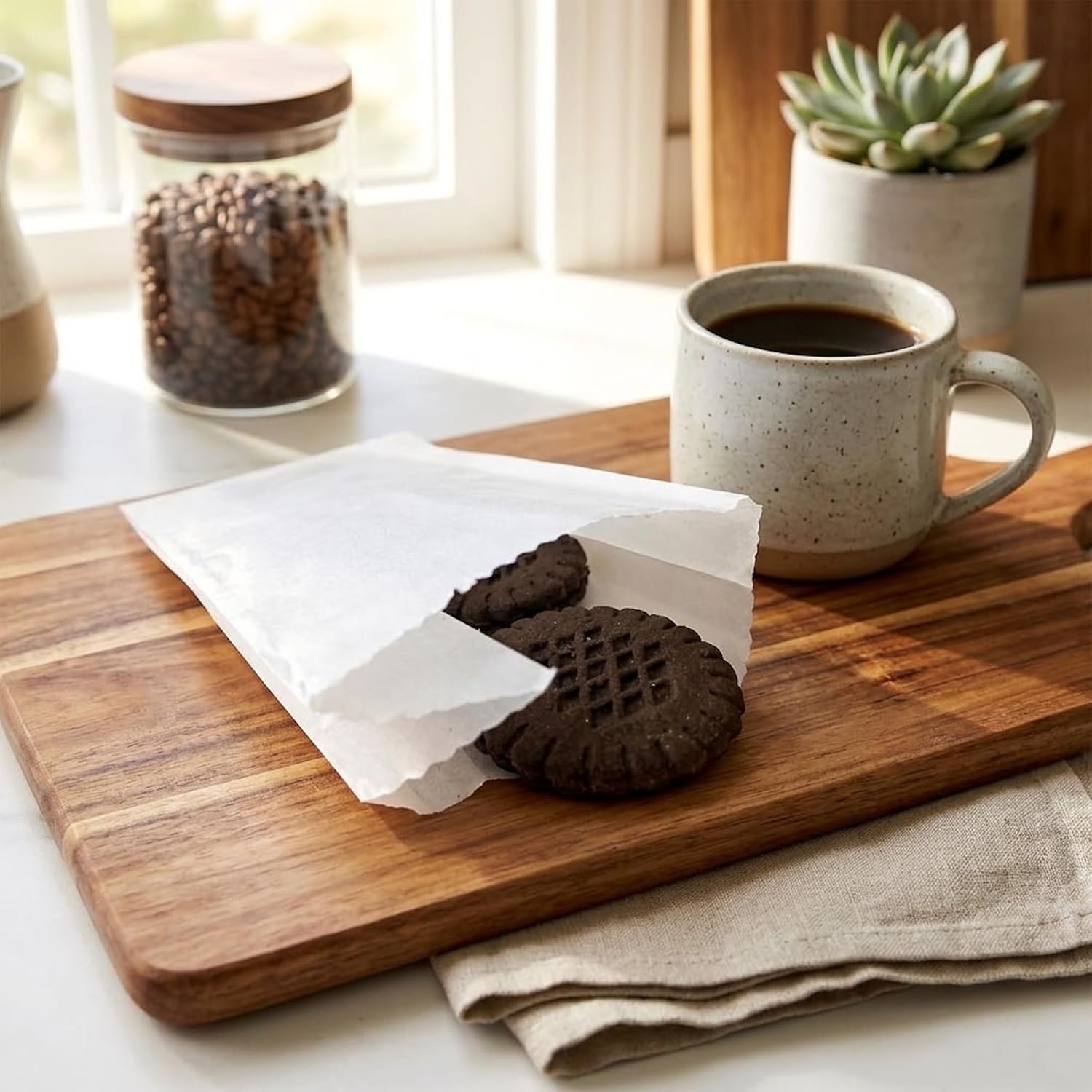 Small Glassine Paper Bags ¼ lb, Pack of 200 image 2