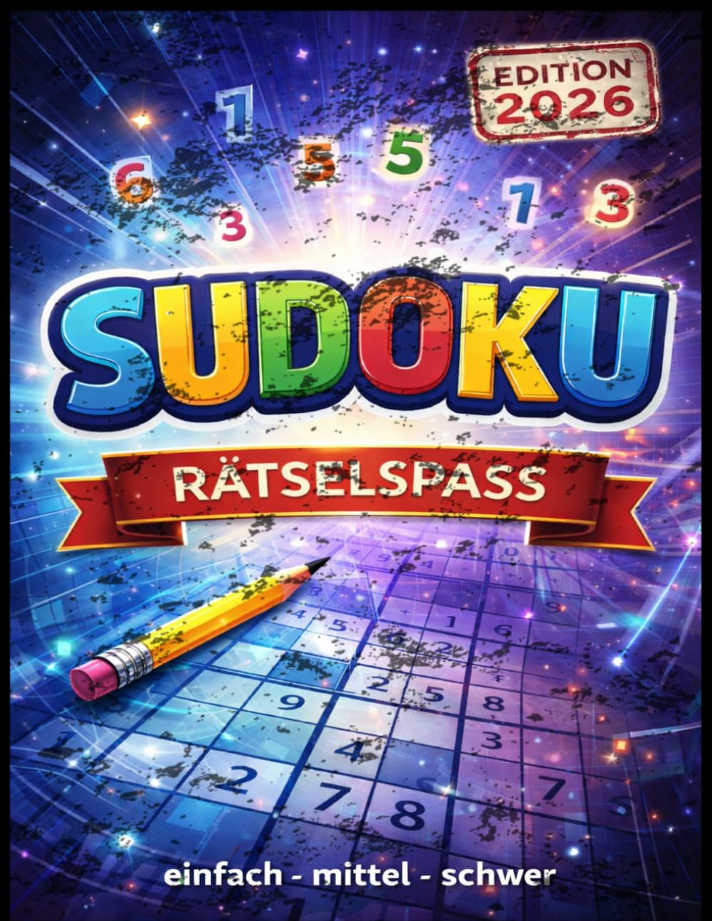 Sudoku Rätselspaß Edition 2026: Das große Rätselbuch mit 176 Seiten: Von leicht über mittel bis schwer – inklusive Lösungen für den perfekten Rätselerfolg.
