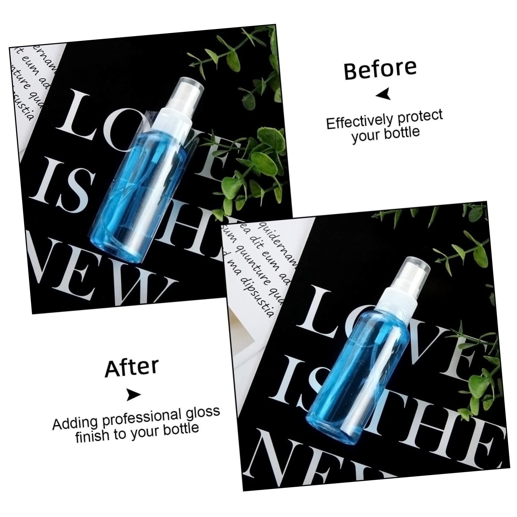 KICHOUSE Shrink Wrap Bags Heat Shrink Film Roll PVC Essential Oil Bottle Packaging DIY Kit